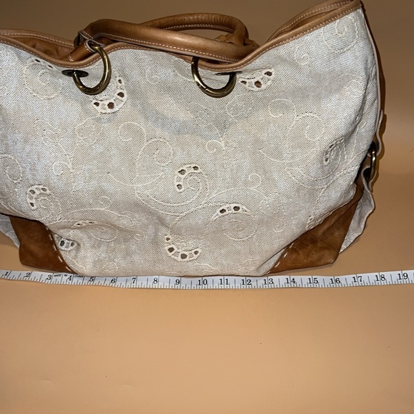 💛 NEW VINTAGE LUXURY TOTE BY MARIELLA BURANI - Picture 9 of 17